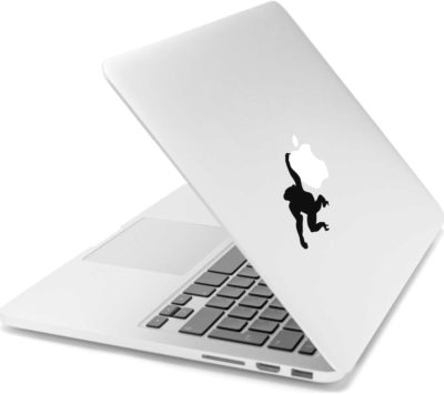 CASEIT  CSMA13DLMON 13  MacBook Decal - Hanging Monkey